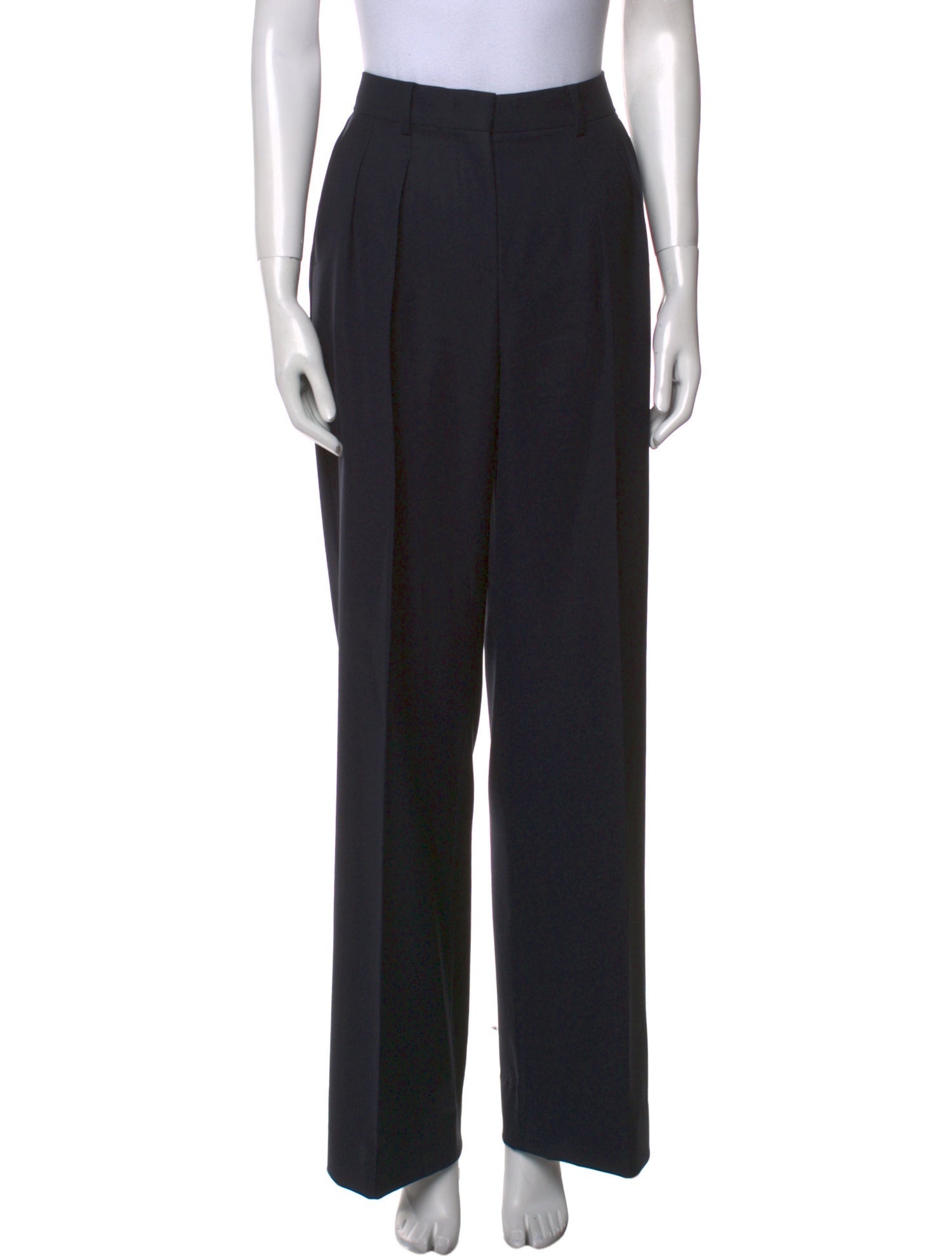 Max Mara Virgin Wool Wide Leg Pants