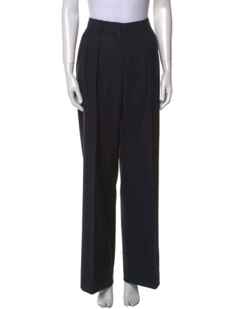Max Mara Virgin Wool Wide Leg Pants