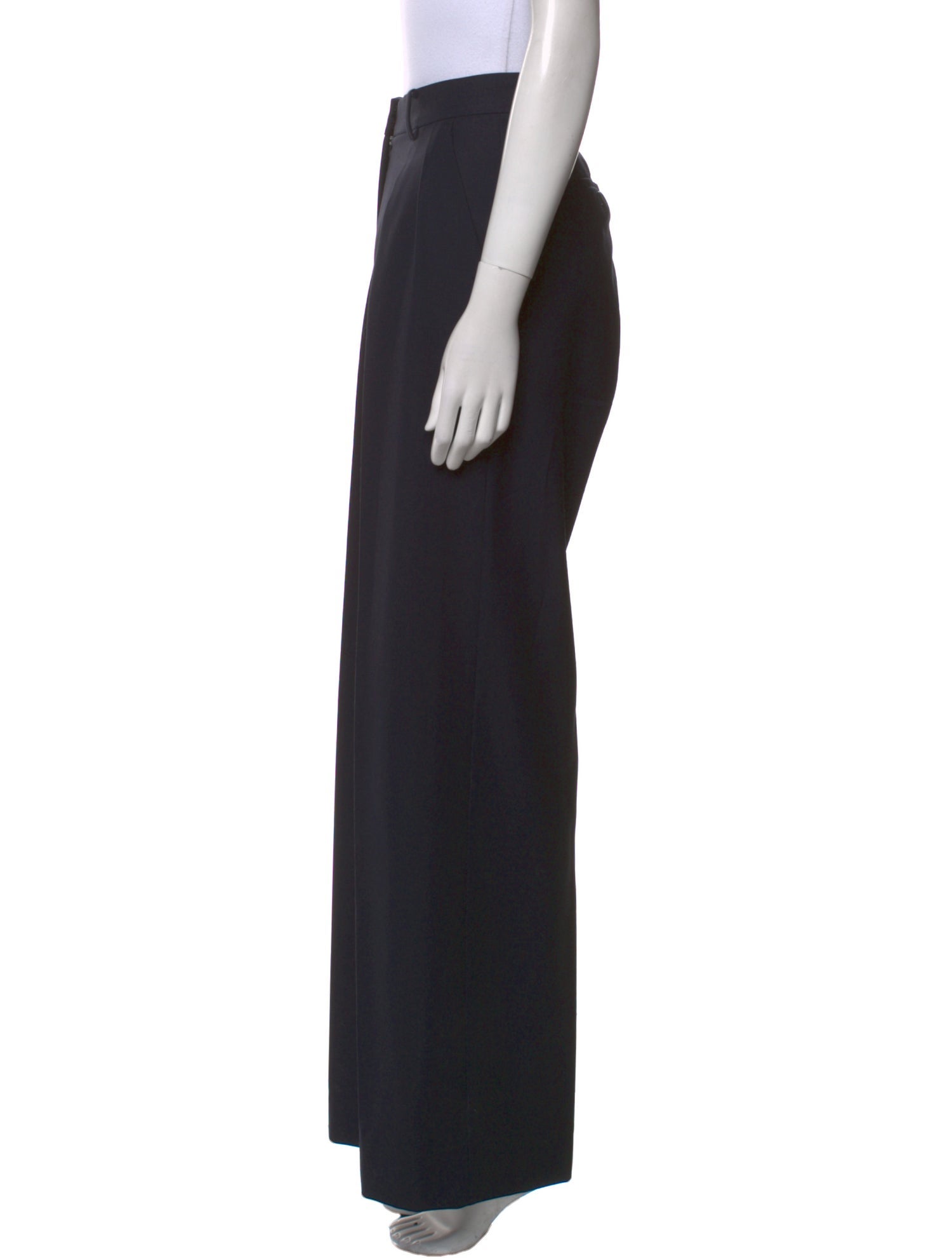 Max Mara Virgin Wool Wide Leg Pants