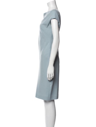 Max Mara Virgin Wool Knee-Length Dress
