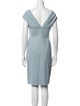 Max Mara Virgin Wool Knee-Length Dress