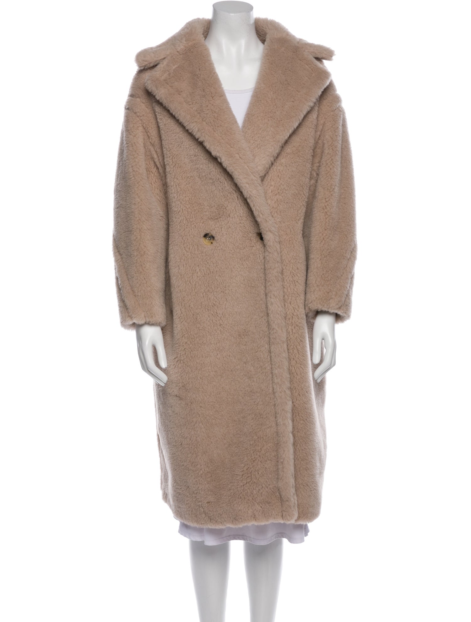 Max Mara Alpaca Fur Coat