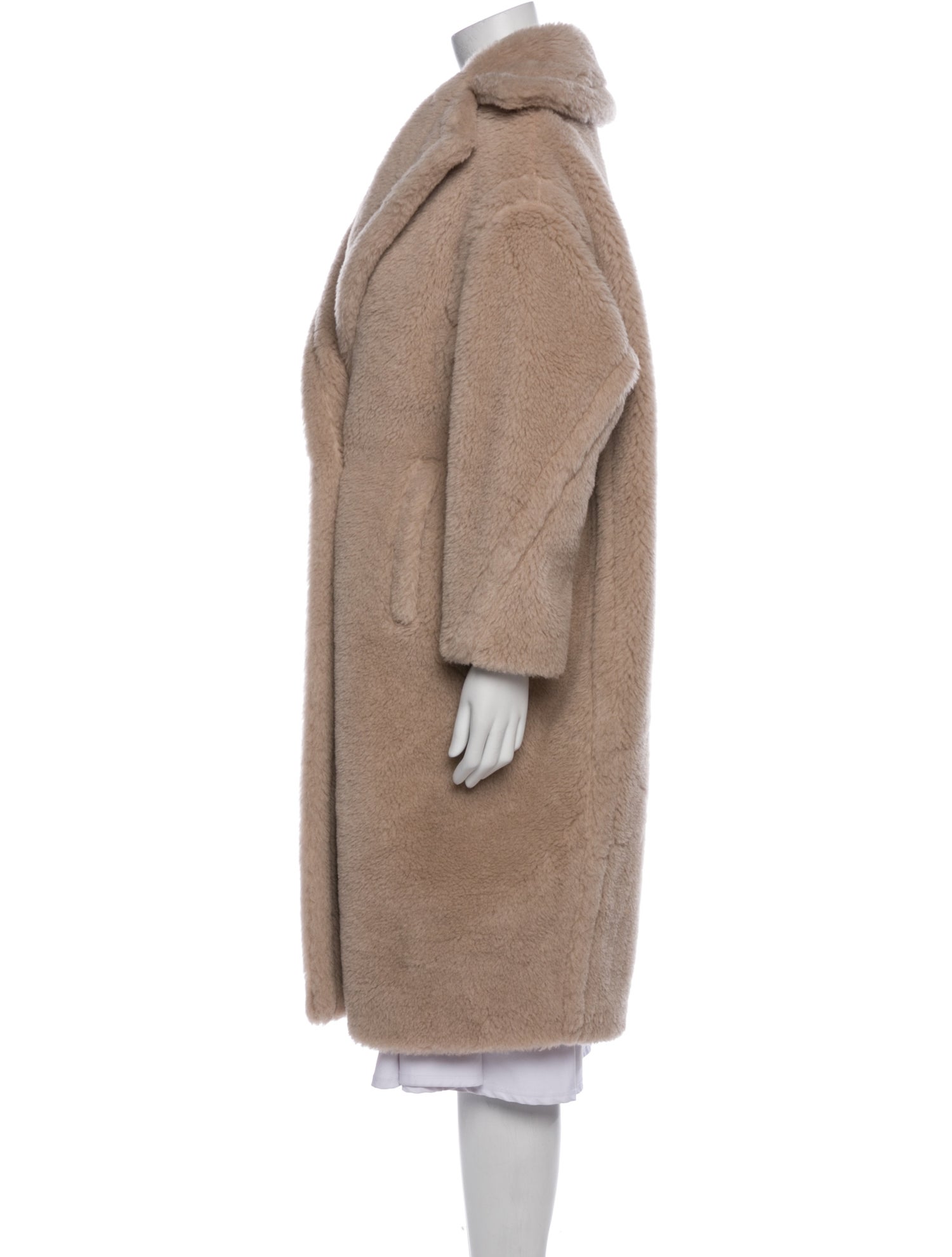 Max Mara Alpaca Fur Coat