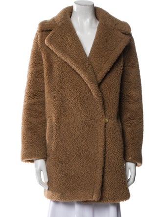 Max Mara Camel Hair Fur Jacket