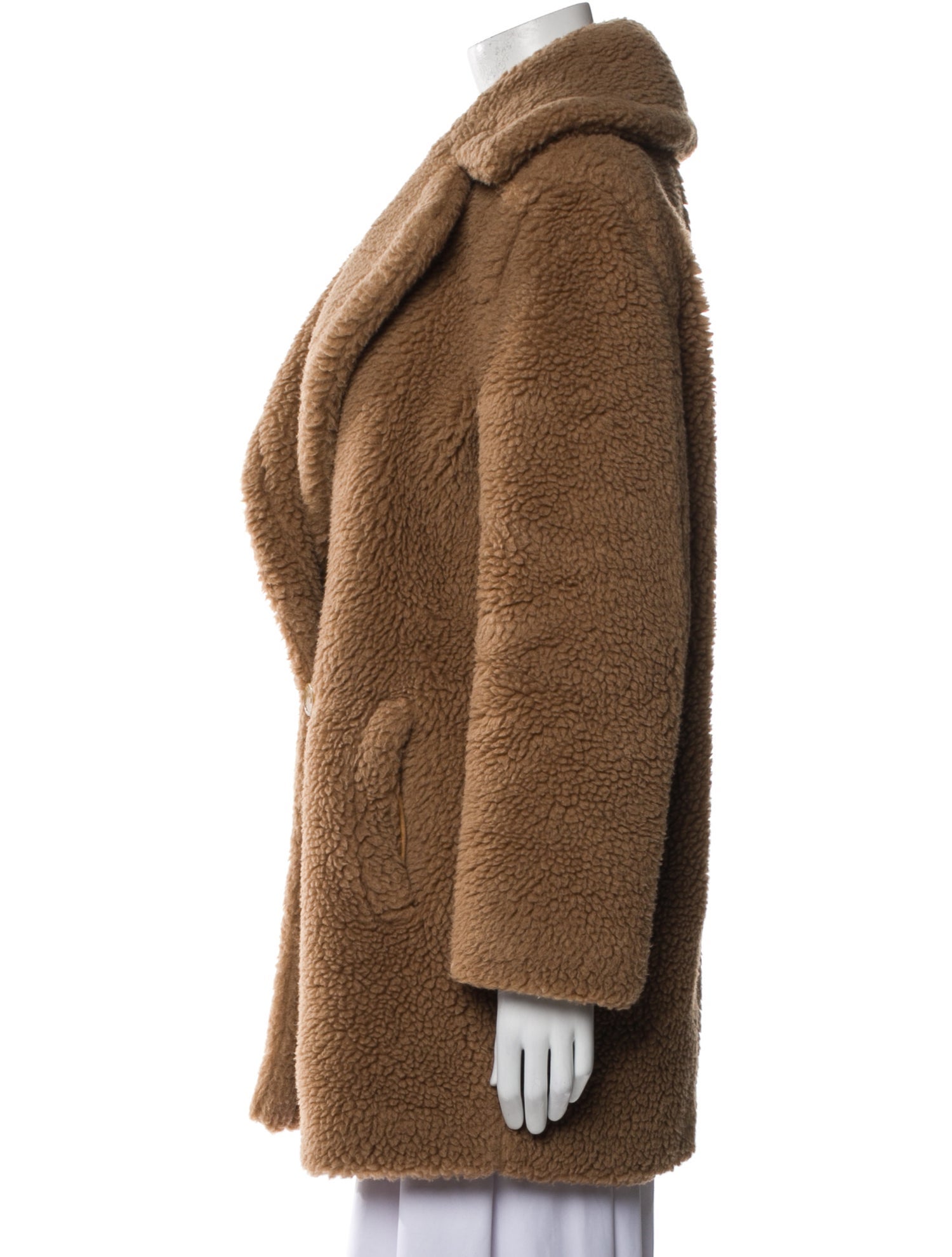 Max Mara Camel Hair Fur Jacket