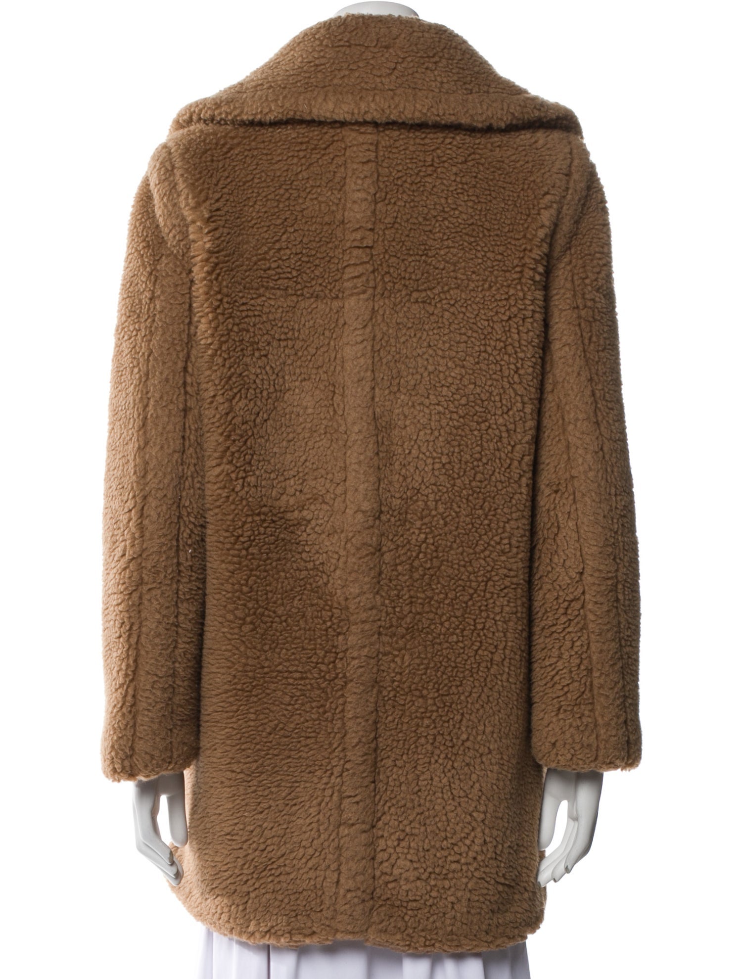 Max Mara Camel Hair Fur Jacket