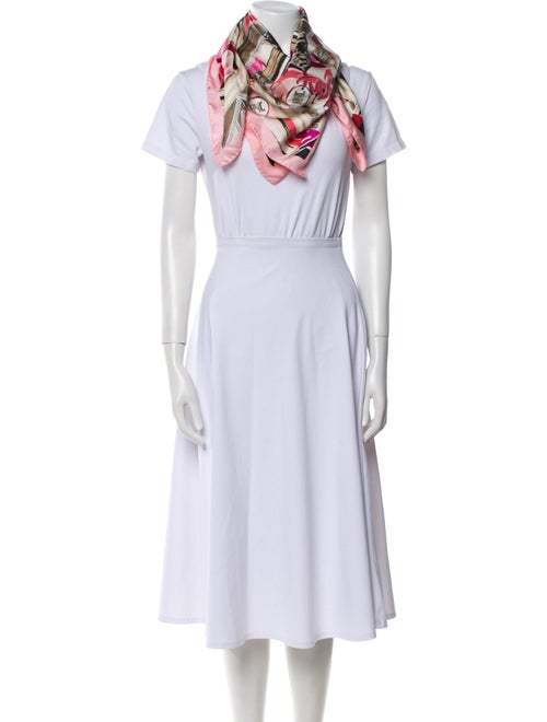 Max Mara Silk Printed Scarf