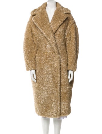 Max Mara Faux Fur Coat