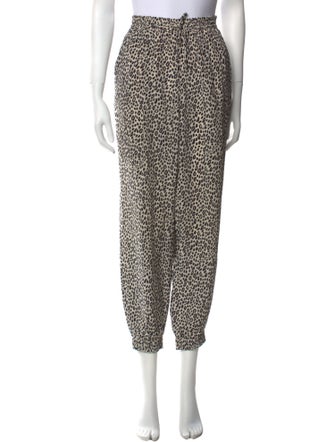 Max Mara Silk Skinny Leg Pants