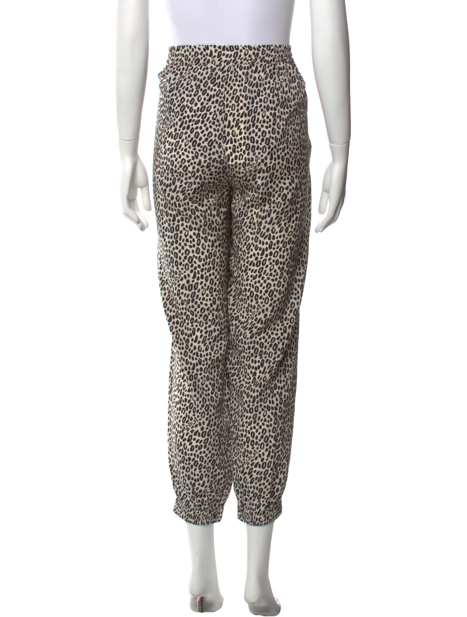 Max Mara Silk Skinny Leg Pants