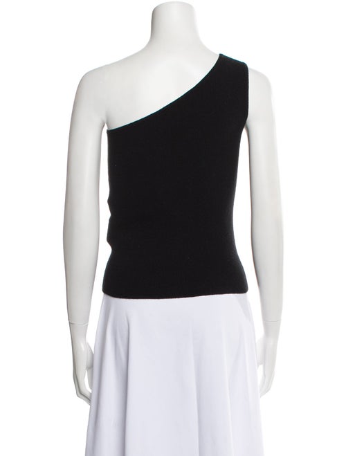 Max Mara Wool One-Shoulder Top