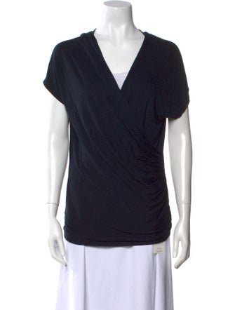 Max Mara V-Neck Short Sleeve T-Shirt
