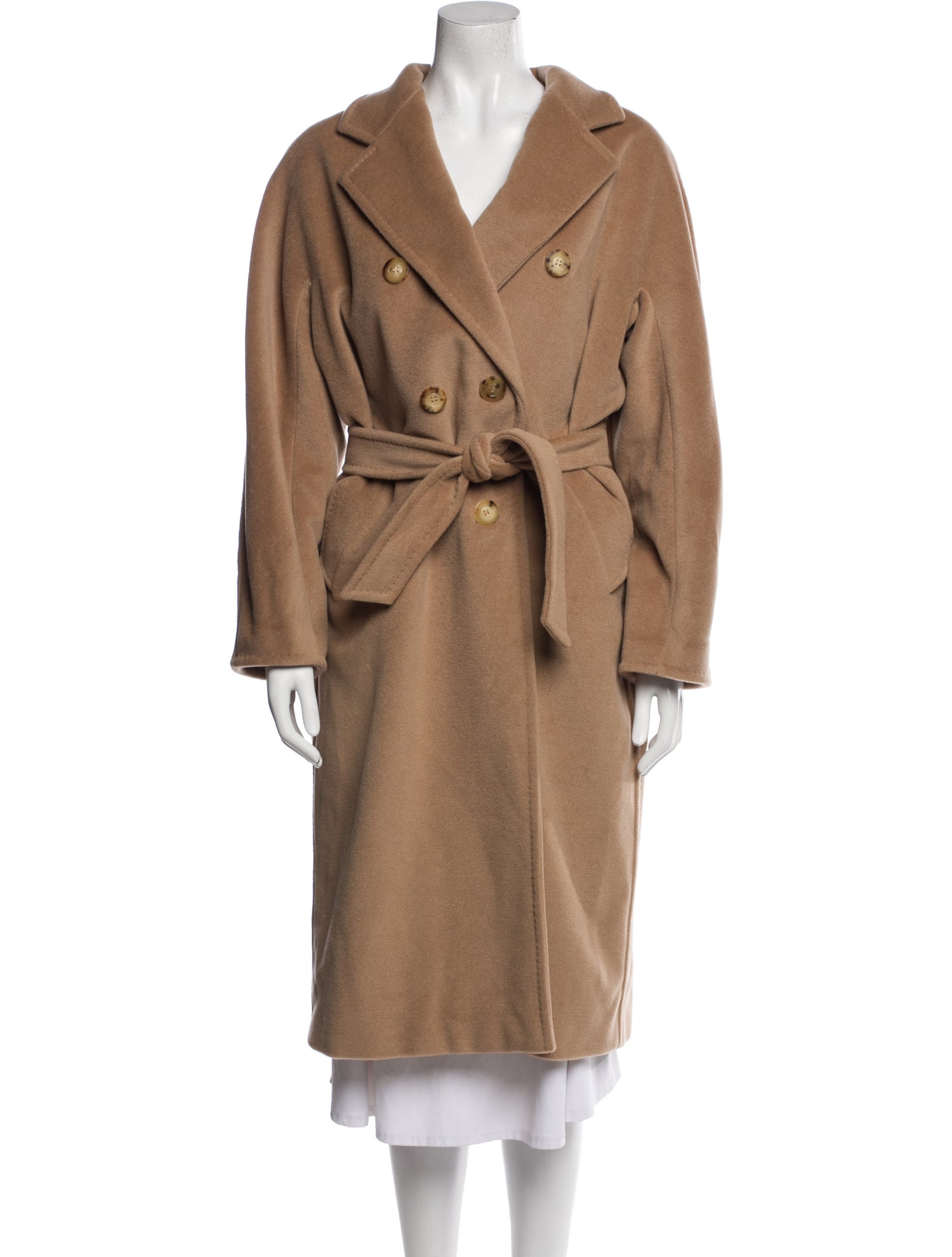 Max Mara Virgin Wool Trench Coat