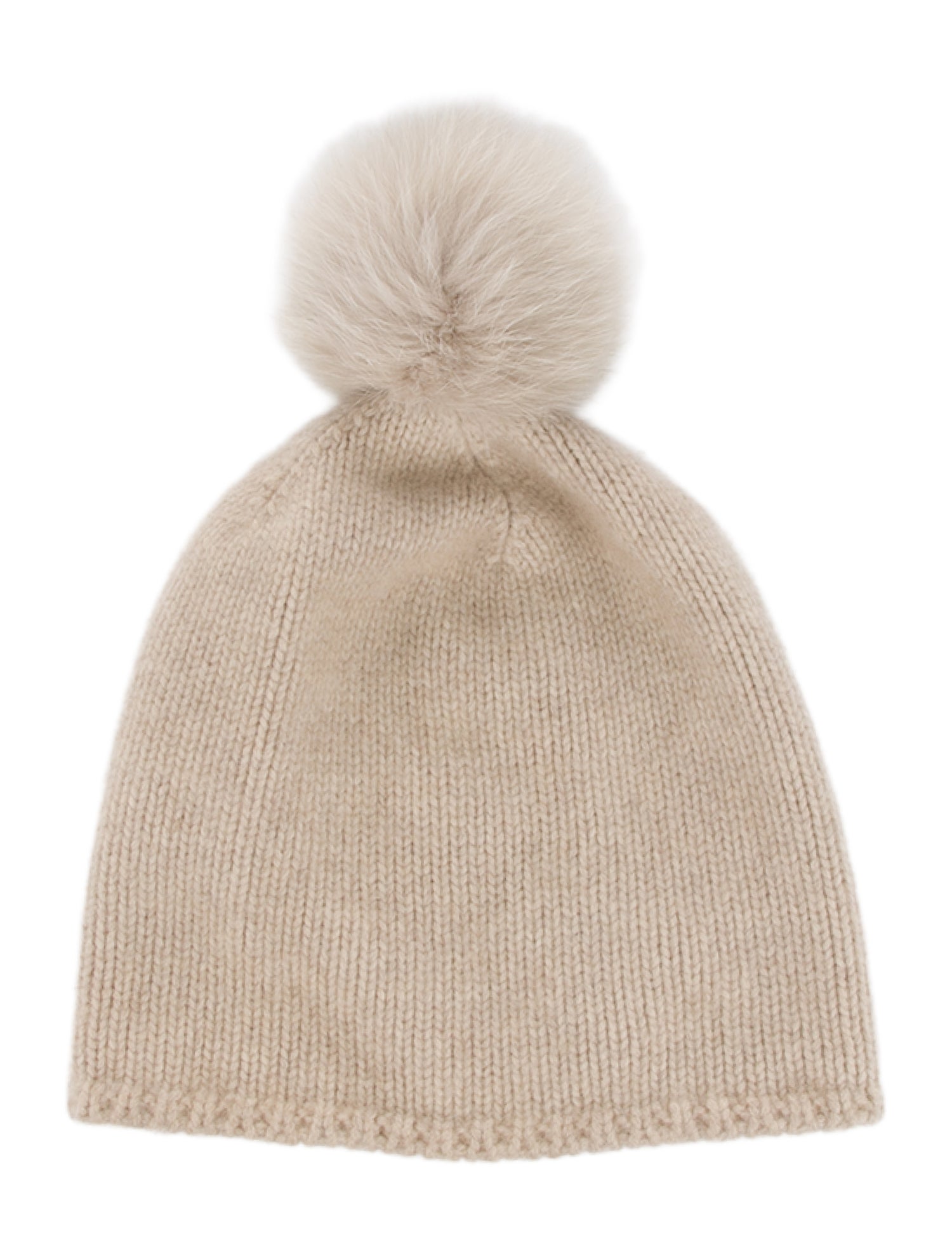 Max Mara Cashmere Pom-Pom Beanie