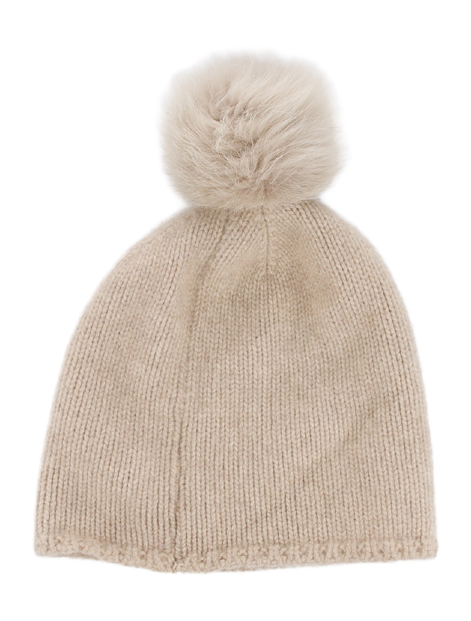 Max Mara Cashmere Pom-Pom Beanie