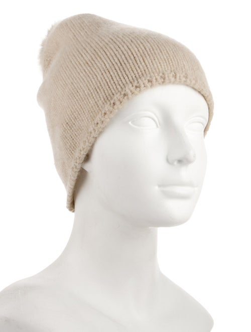 Max Mara Cashmere Pom-Pom Beanie