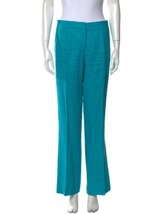 Max Mara Linen Wide Leg Pants