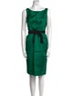 Max Mara Silk Knee-Length Dress