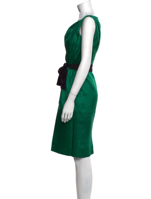 Max Mara Silk Knee-Length Dress