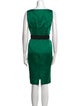 Max Mara Silk Knee-Length Dress