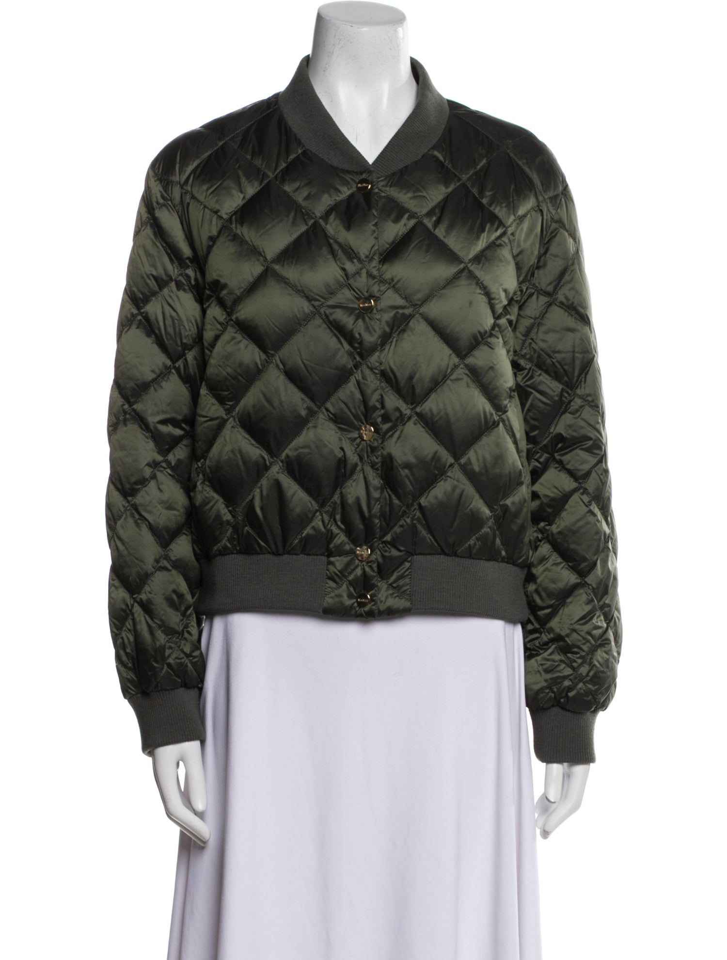 Max Mara Printed Down Jacket
