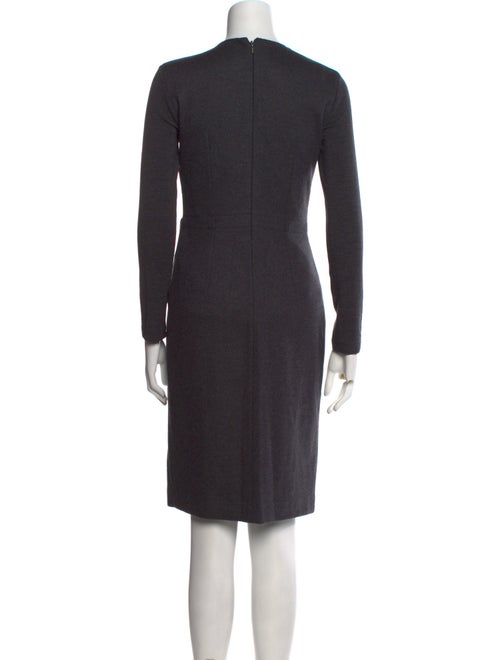 Max Mara Virgin Wool Knee-Length Dress
