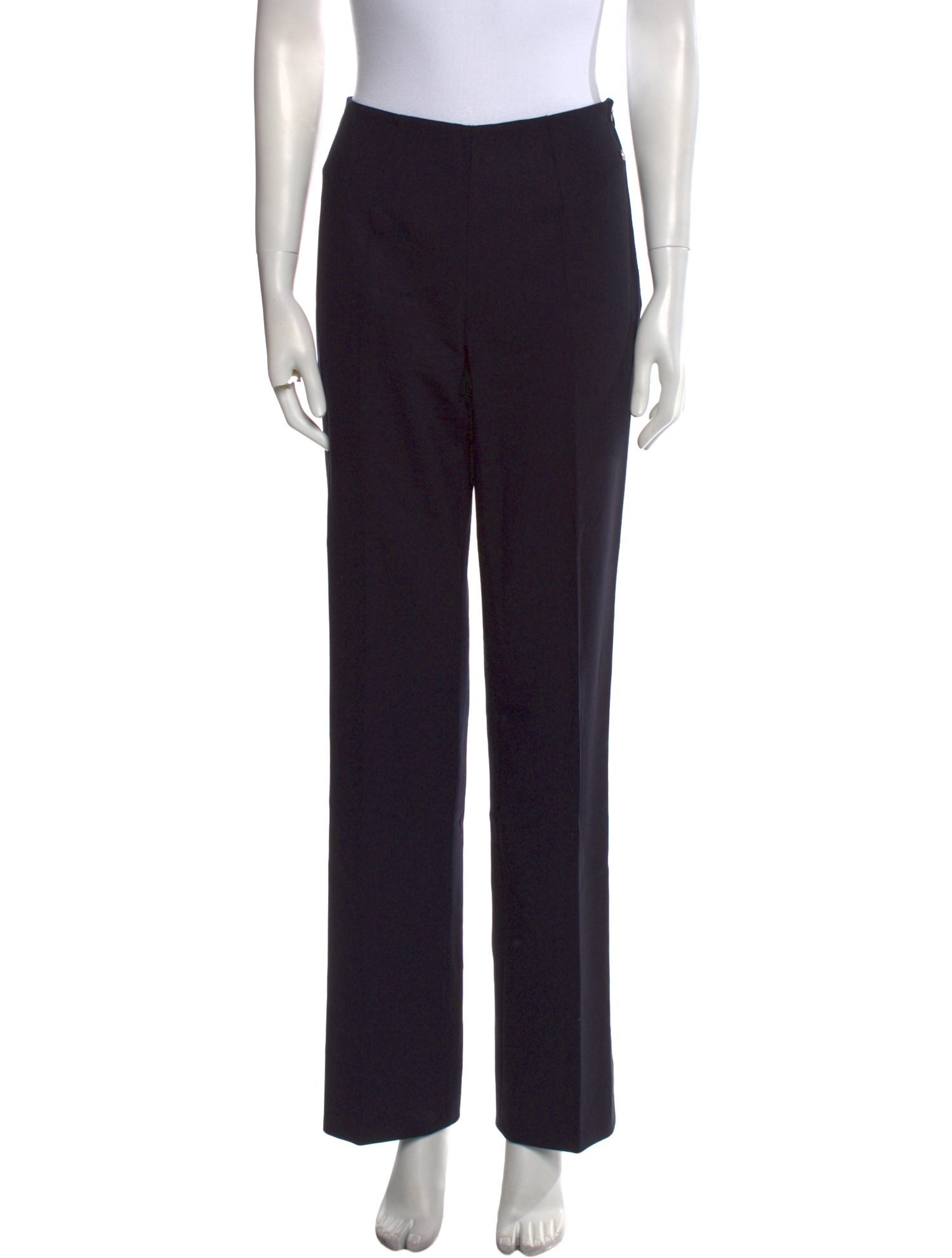 Max Mara Virgin Wool Straight Leg Pants