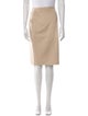 Max Mara Camel Hair Knee-Length Skirt