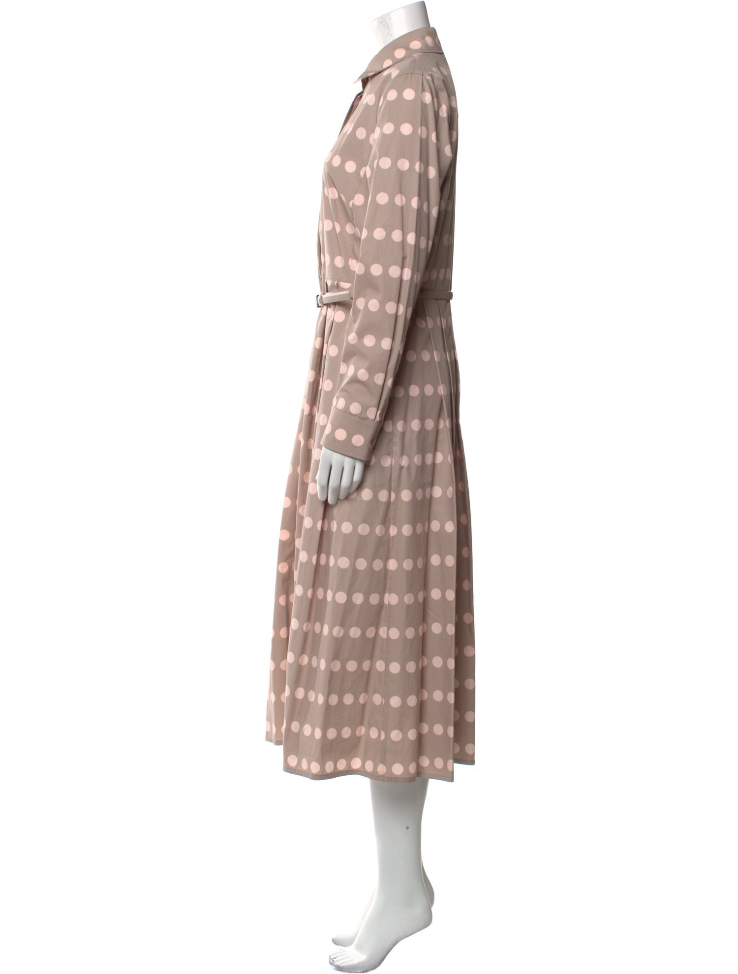 Max Mara Printed Long Dress w/ Tags