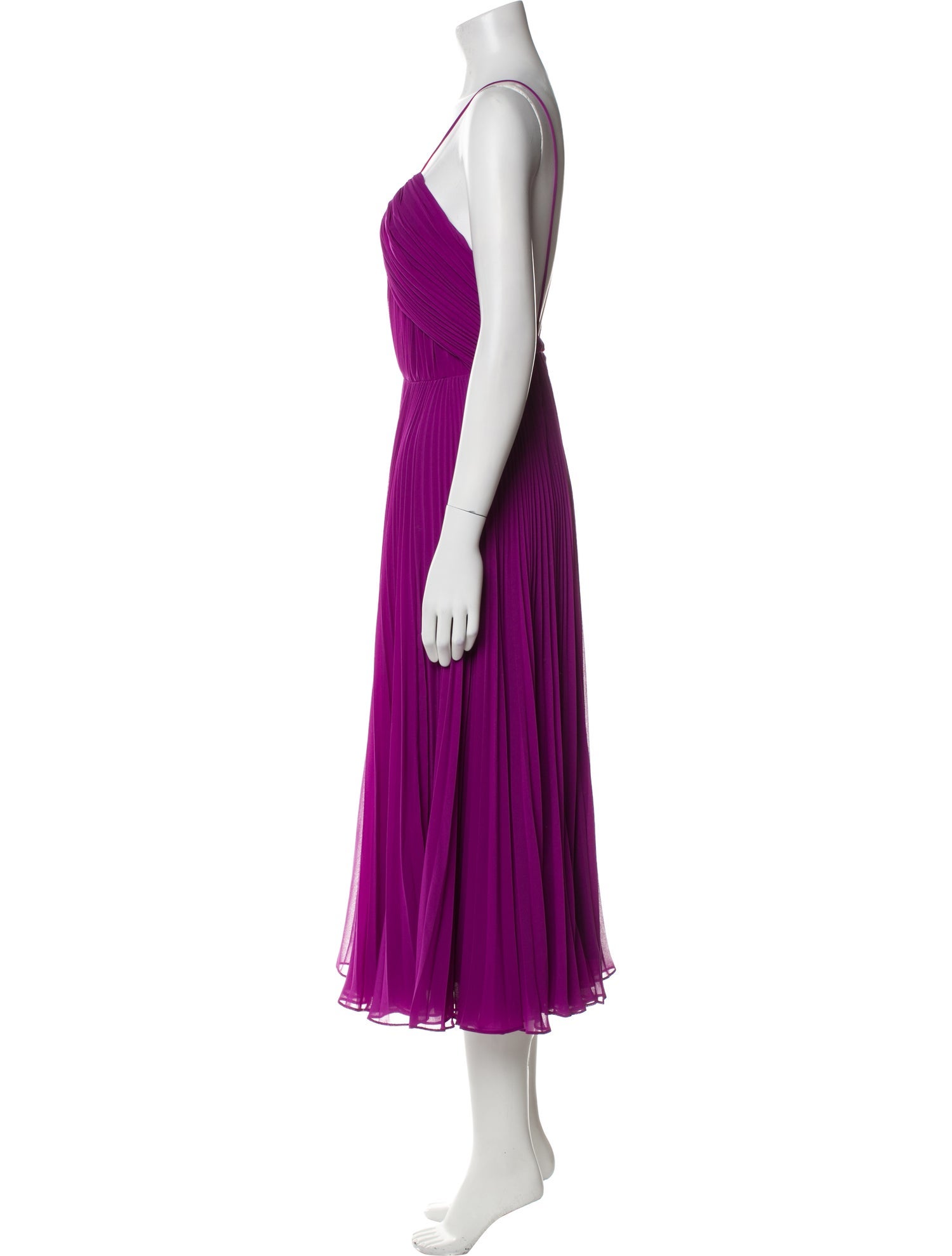 Max Mara V-Neck Midi Length Dress