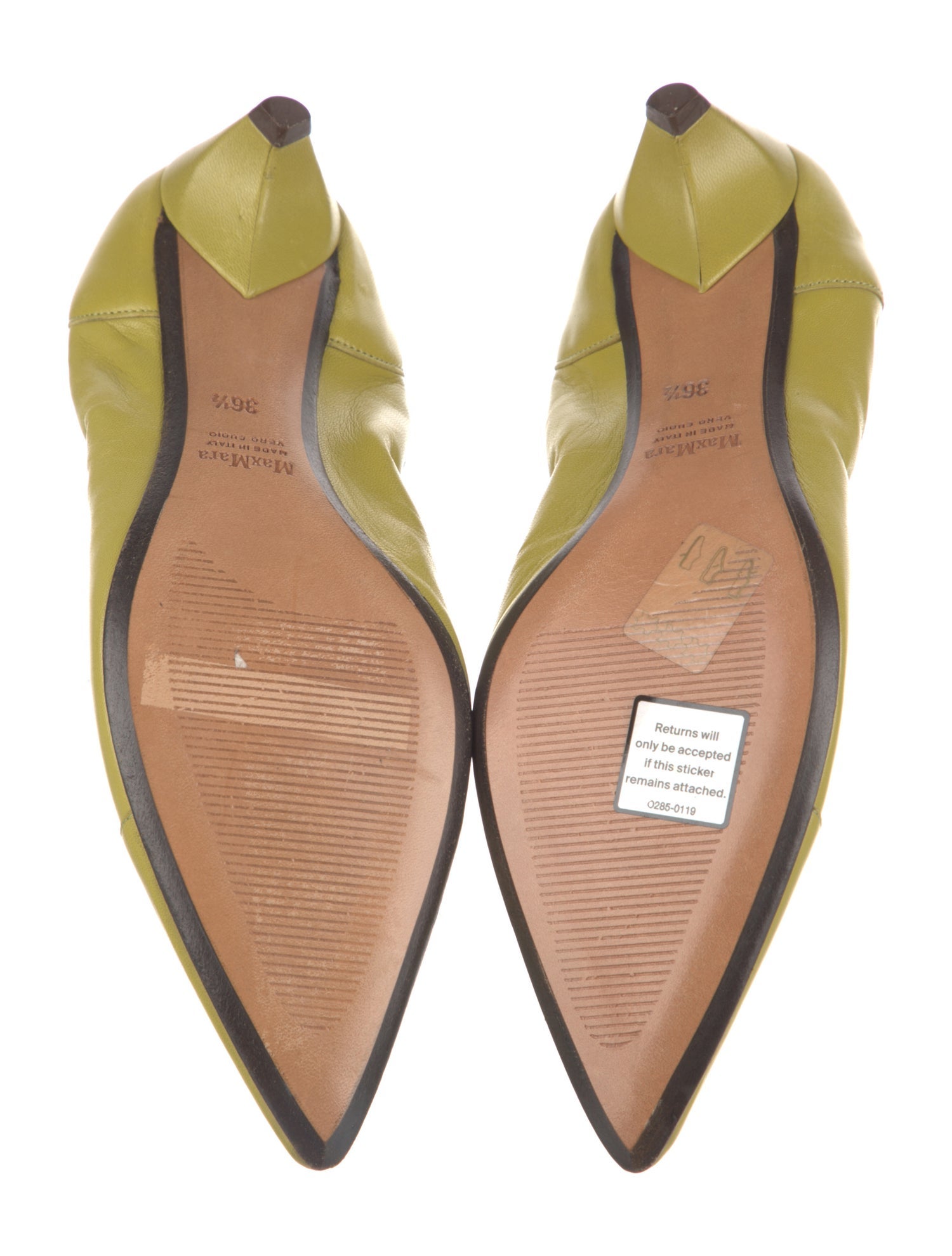 Max Mara Leather Pumps