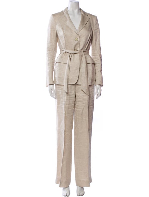 Max Mara Linen Pant Set