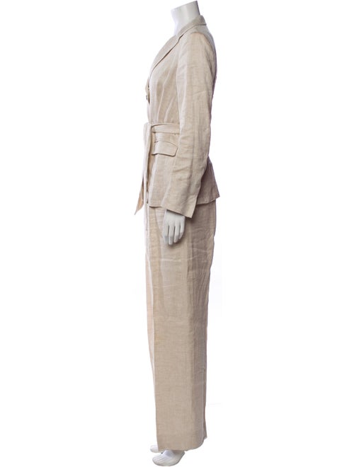Max Mara Linen Pant Set