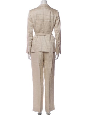 Max Mara Linen Pant Set