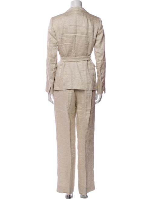 Max Mara Linen Pant Set