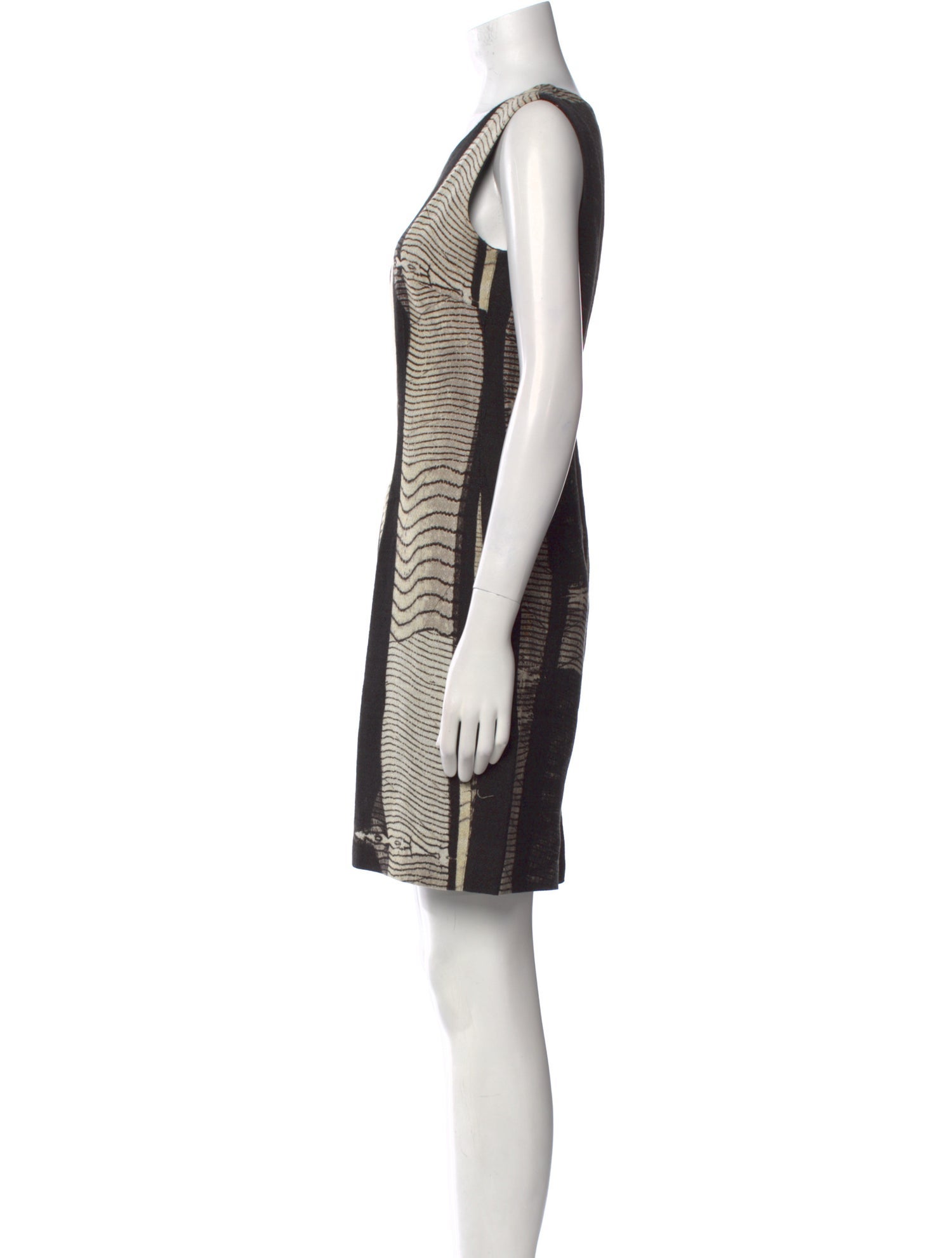 Max Mara Printed Mini Dress