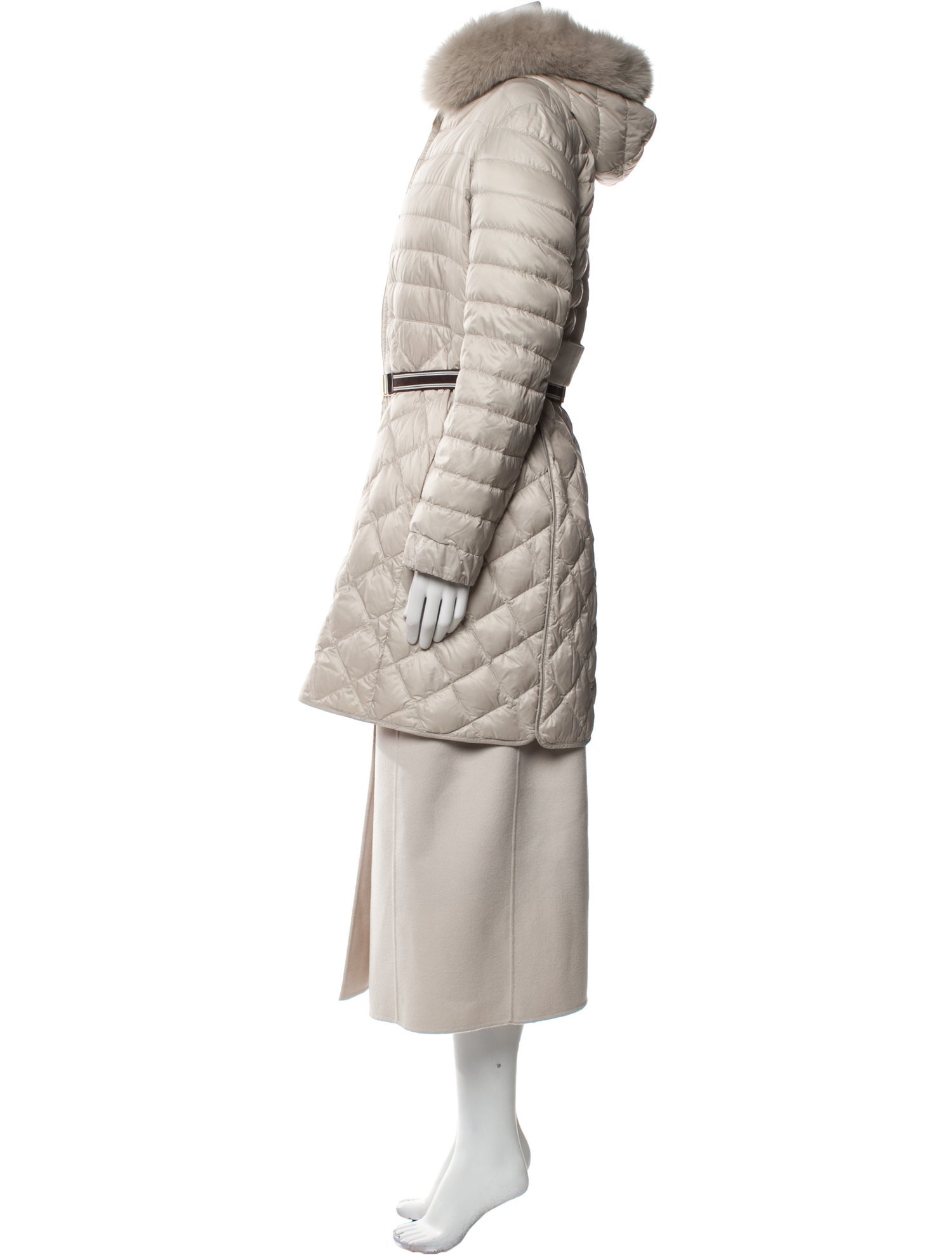 Max Mara Virgin Wool Trench Coat
