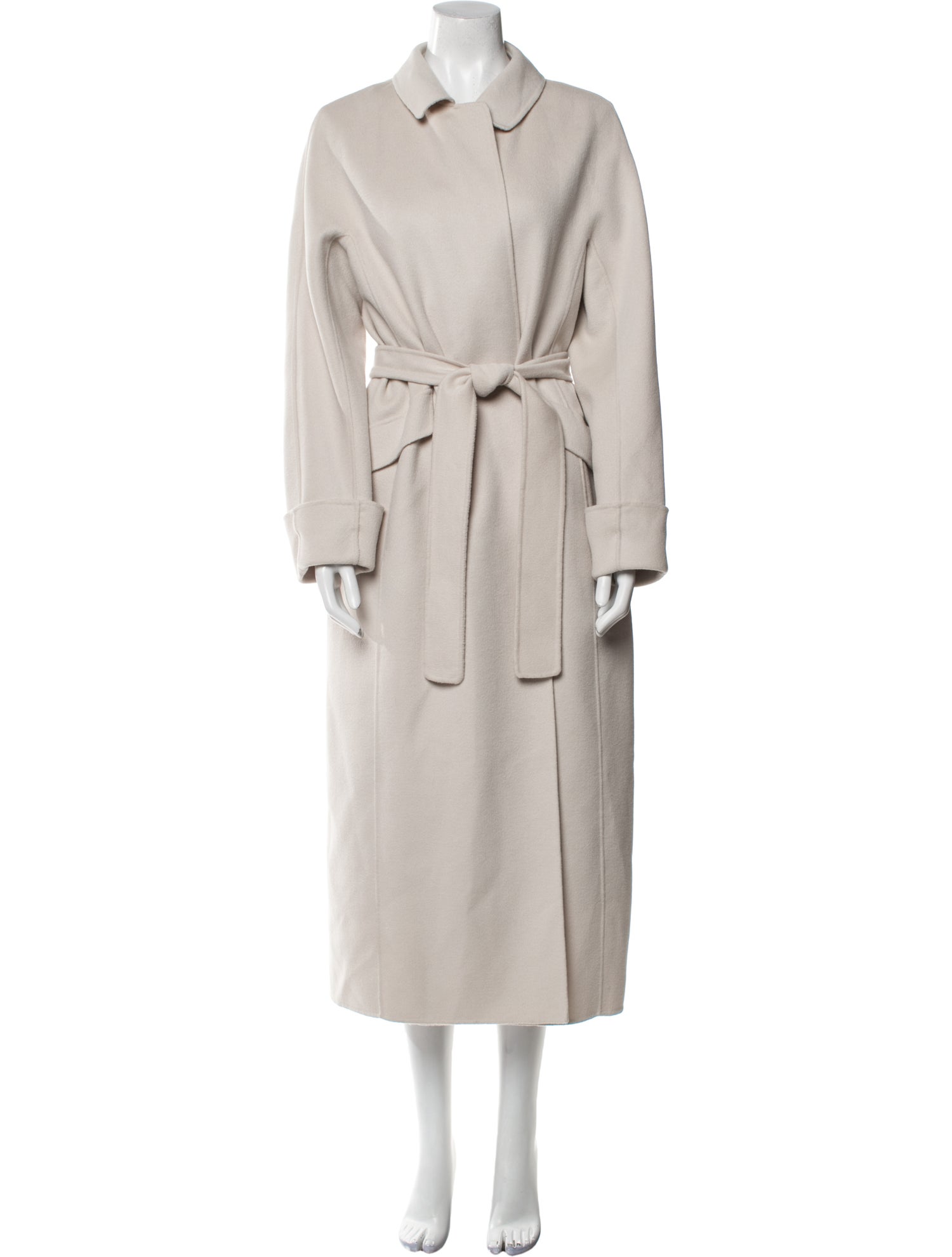 Max Mara Virgin Wool Trench Coat