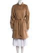 Max Mara Camel Hair Trench Coat