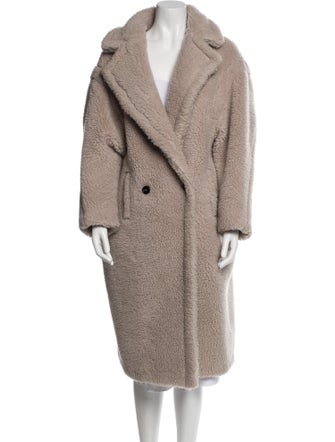 Max Mara Alpaca Faux Fur Coat