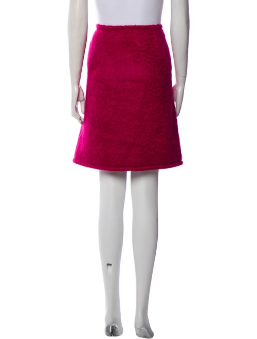 Max Mara Mohair Knee-Length Skirt