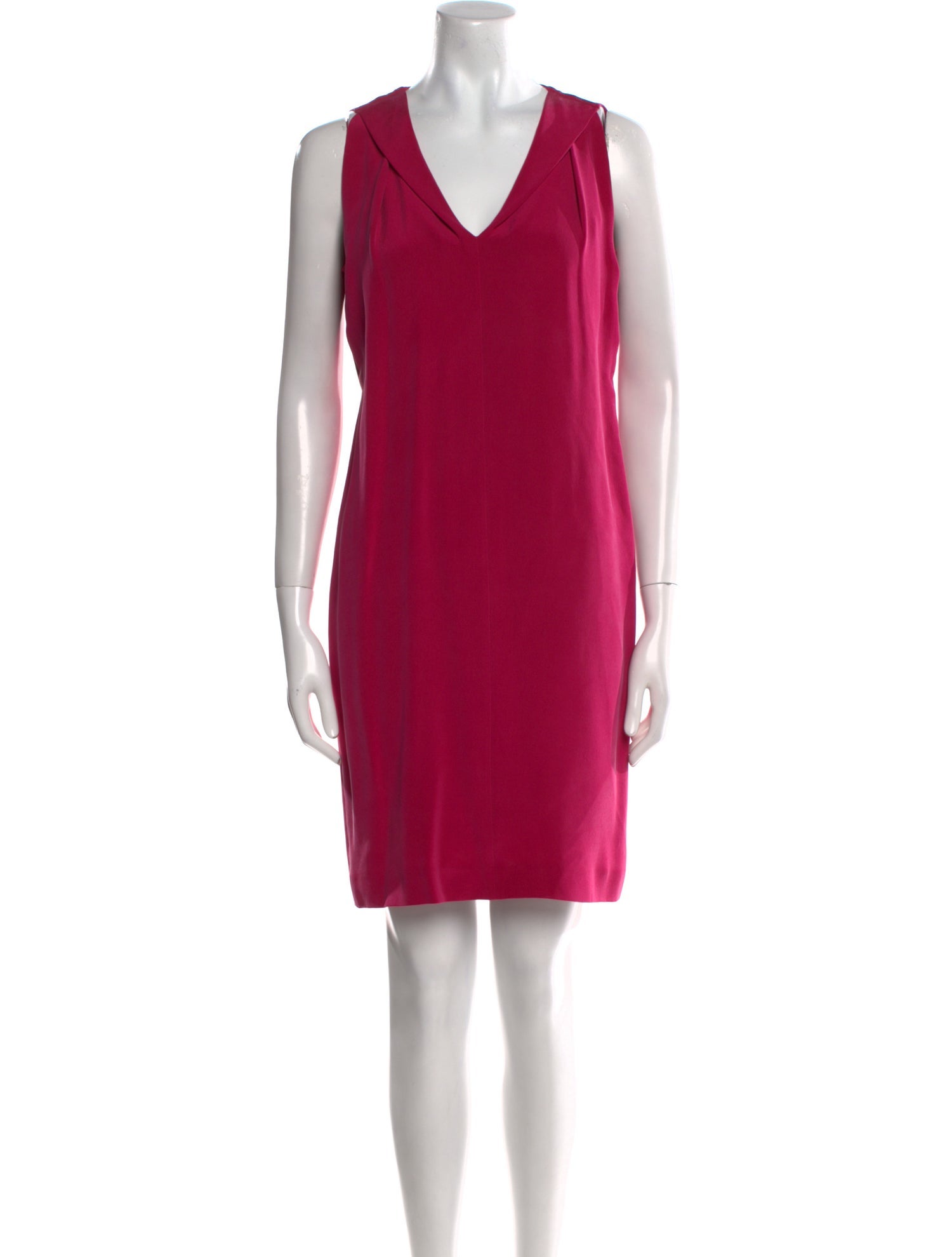 Max Mara V-Neck Mini Dress