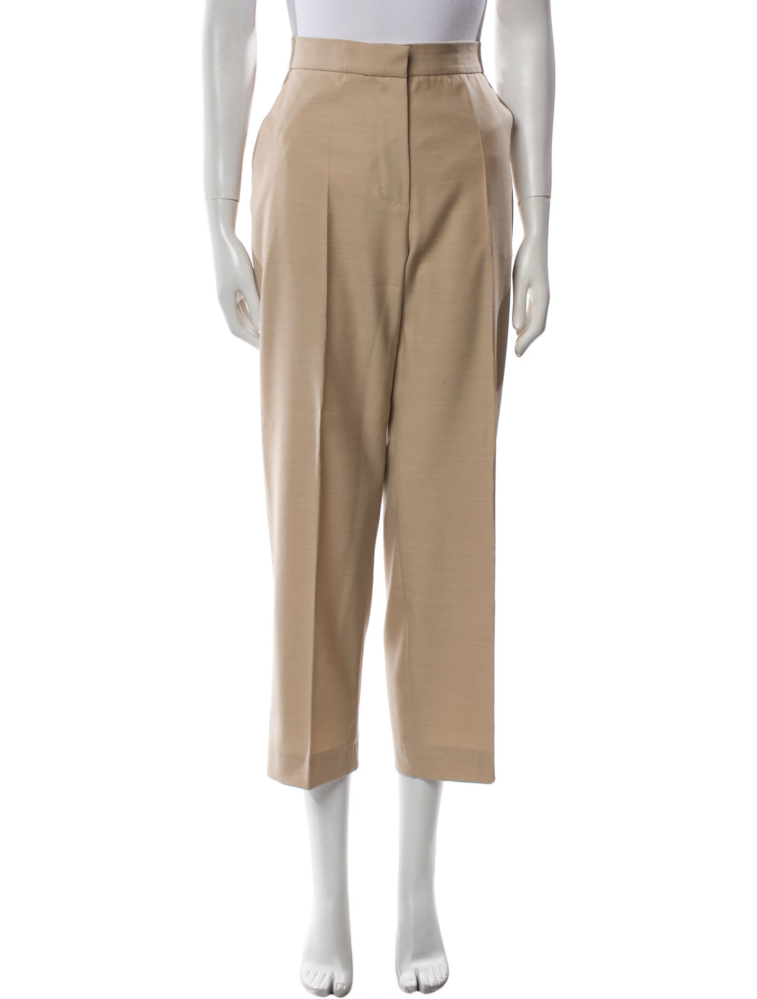 Max Mara Virgin Wool Straight Leg Pants
