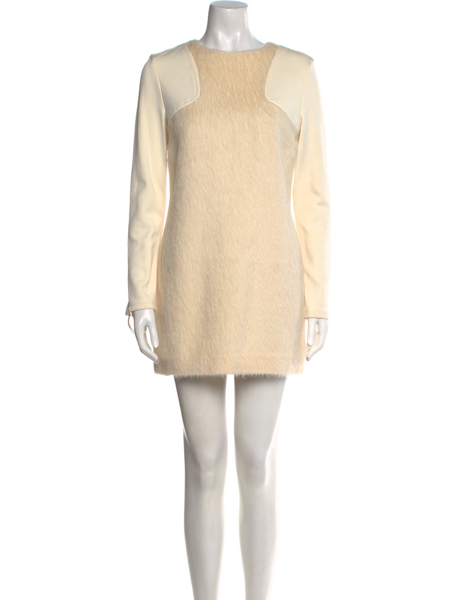 Max Mara Crew Neck Mini Dress
