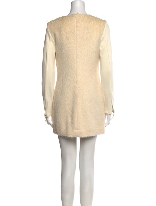 Max Mara Crew Neck Mini Dress