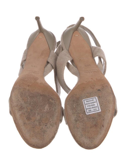 Max Mara Suede Slingback Sandals