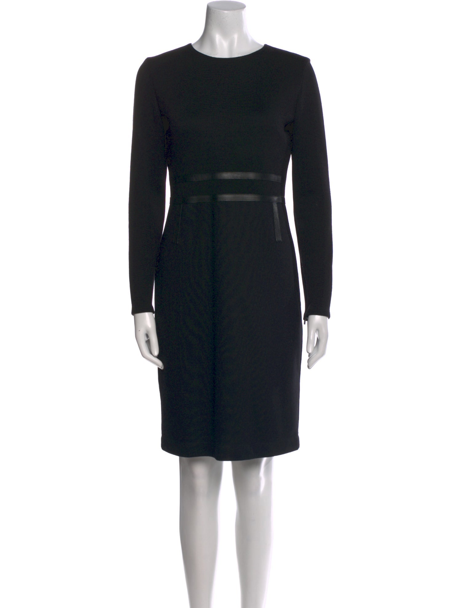 Max Mara Virgin Wool Knee-Length Dress