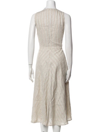 Max Mara Linen Long Dress