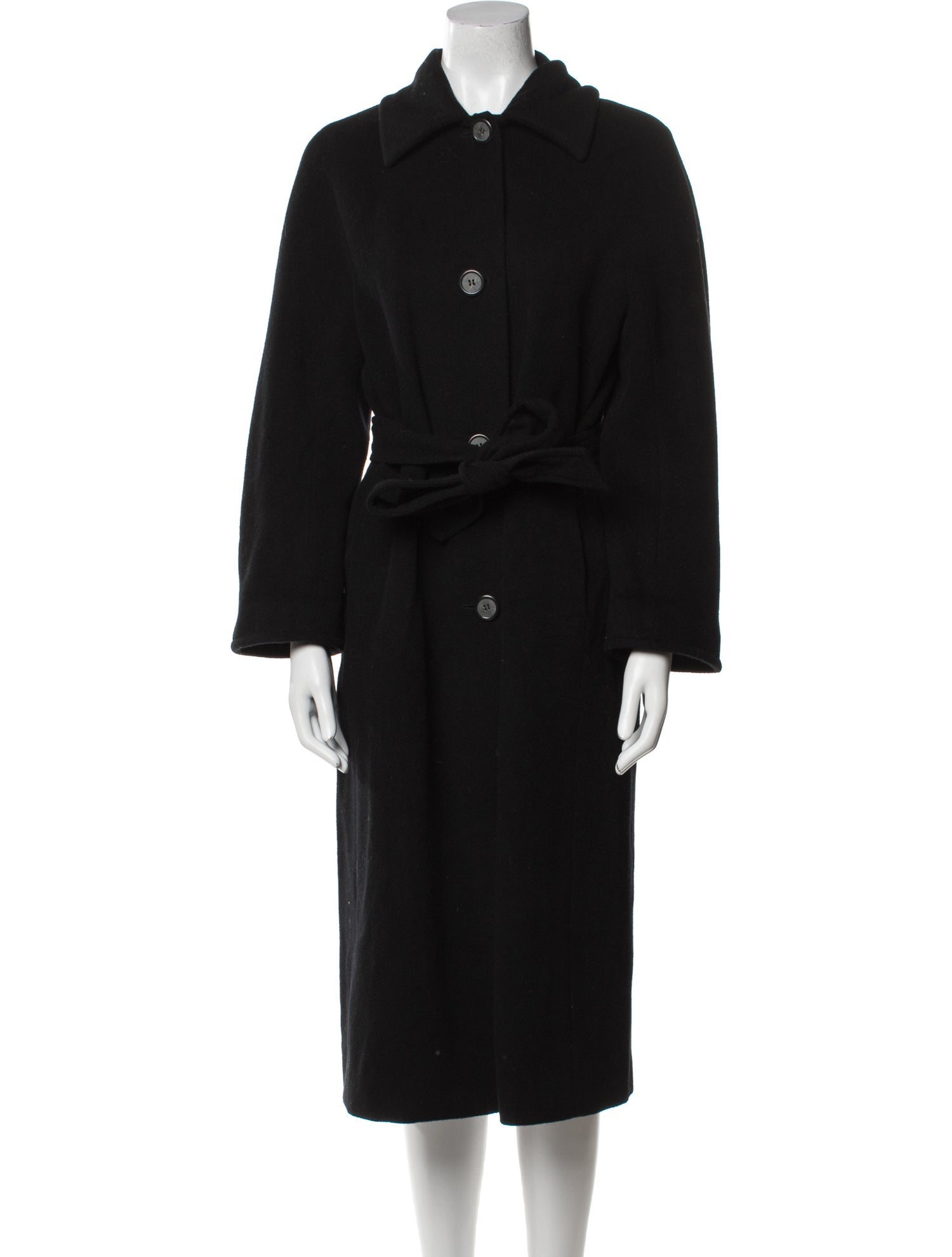 Max Mara Virgin Wool Trench Coat