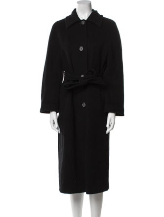 Max Mara Virgin Wool Trench Coat